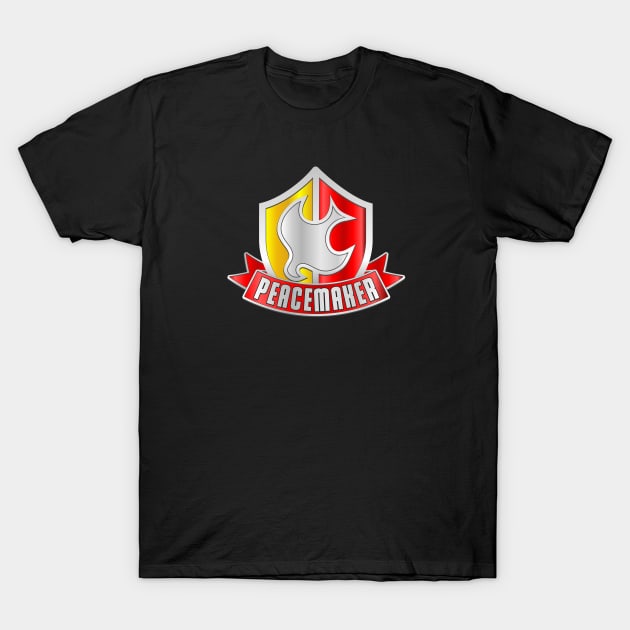 Peacemaker Shield T-Shirt by Vault Emporium